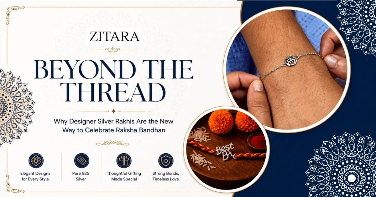 Beyond the Thread: Why Designer Silver Rakhis Are the New Way to Celebrate Raksha Bandhan