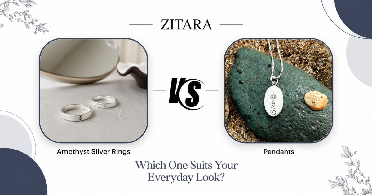 Amethyst Silver Rings vs. Pendants: Which One Suits Your Everyday Look?