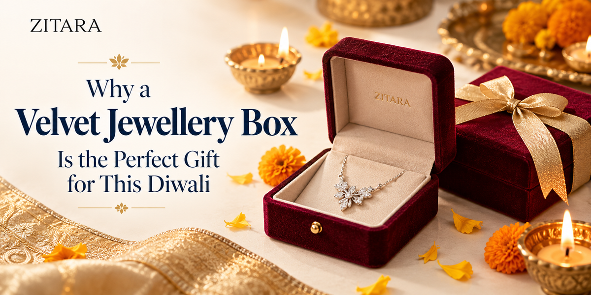 Why a Velvet Jewellery Box Is the Perfect Gift for This Diwali