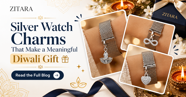 Silver Watch Charms That Make a Meaningful Diwali Gift
