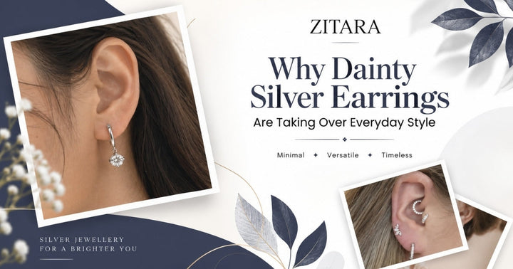 Why Dainty Silver Earrings Are Taking Over Everyday Style