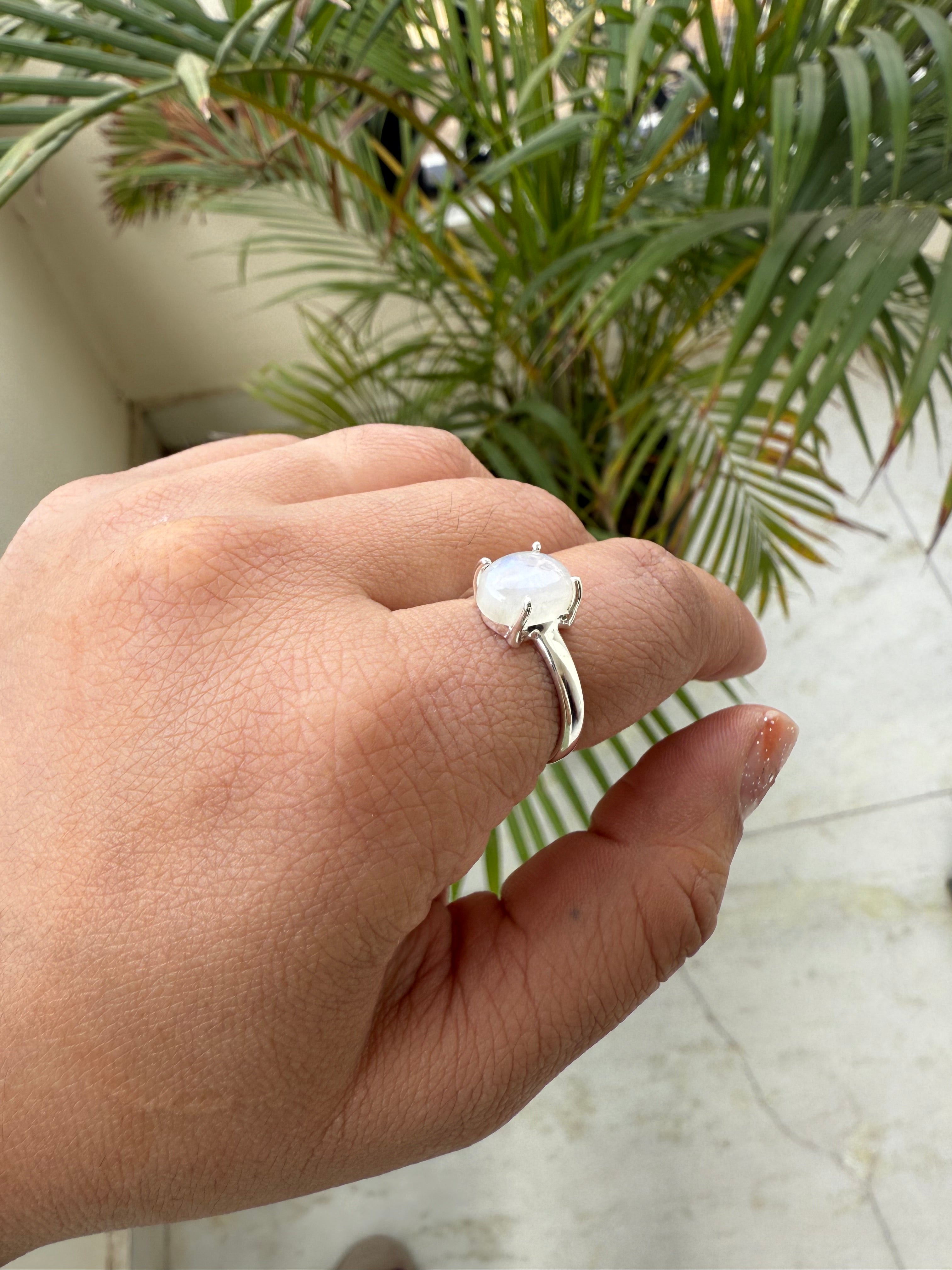 Moonstone Zenith ring