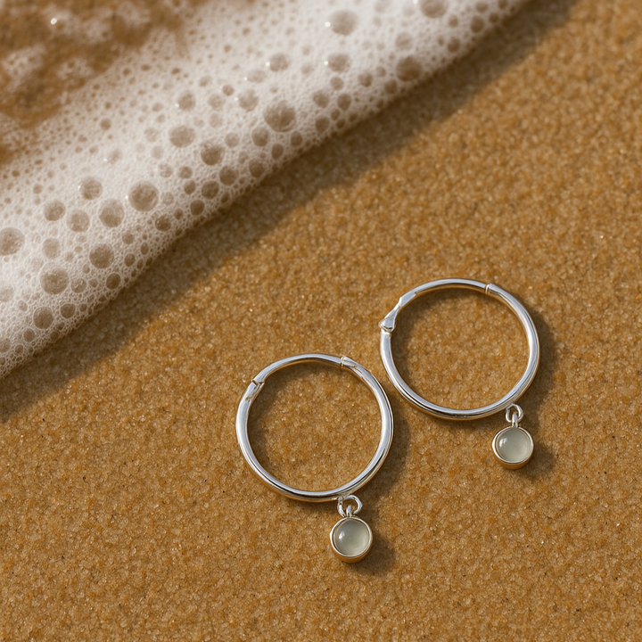 Aqua calcy hoops