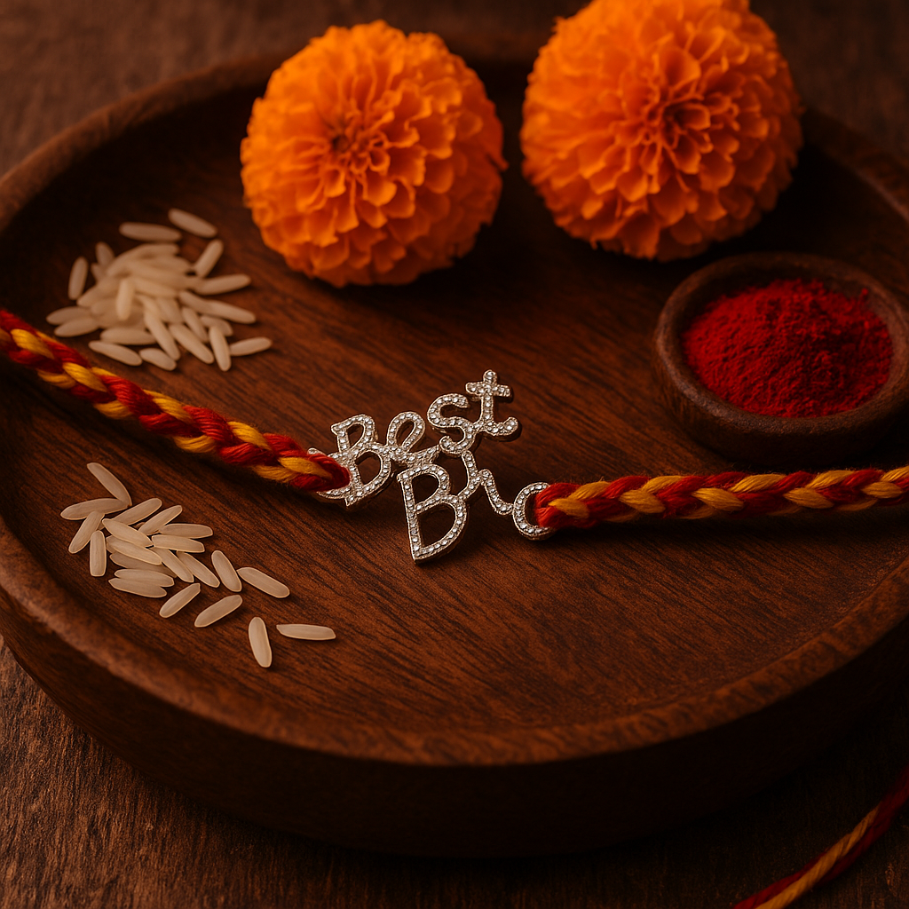 Best bro silver rakhi