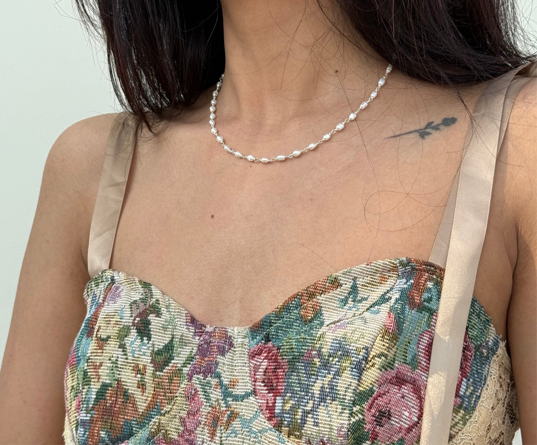 Pearl choker