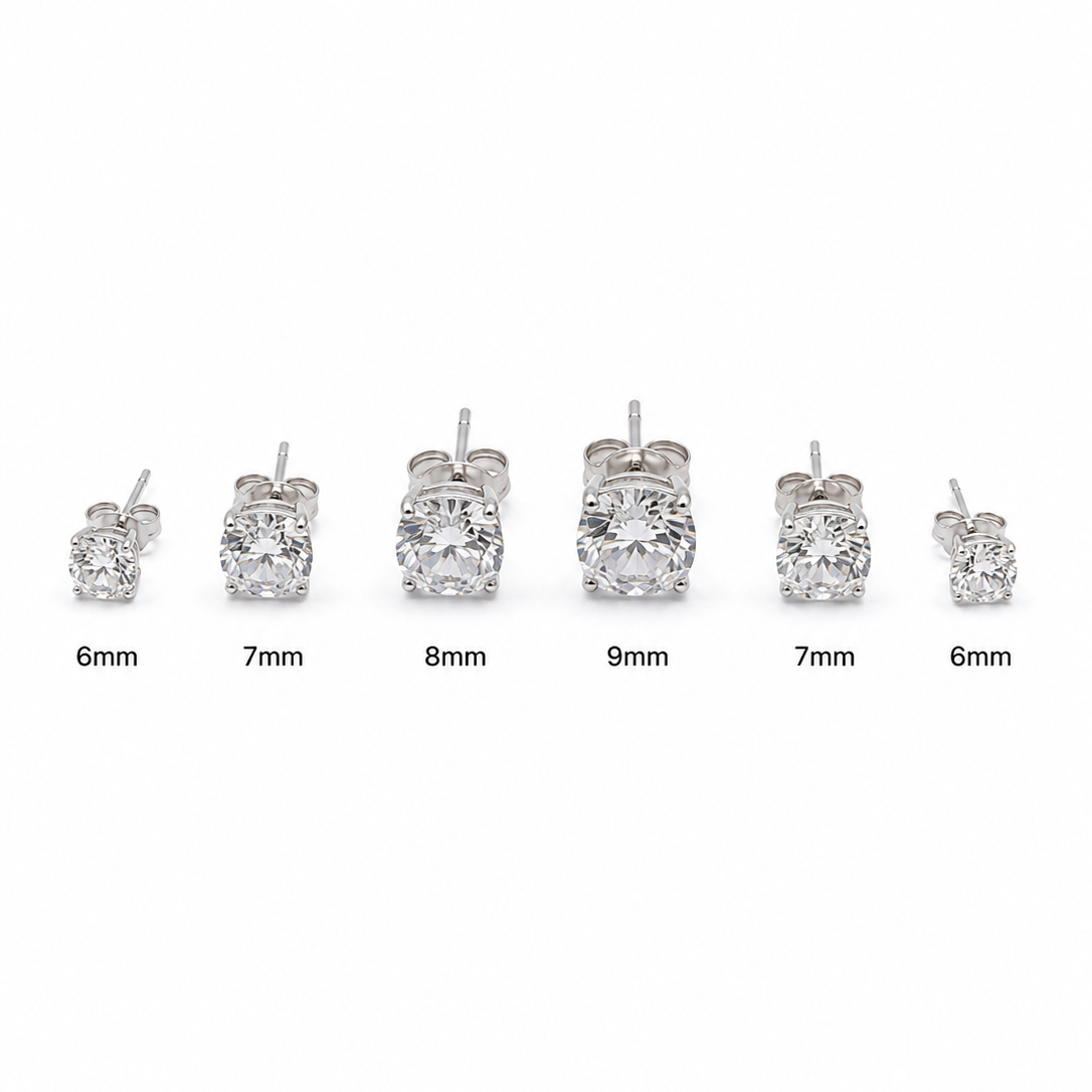 Zircon studs