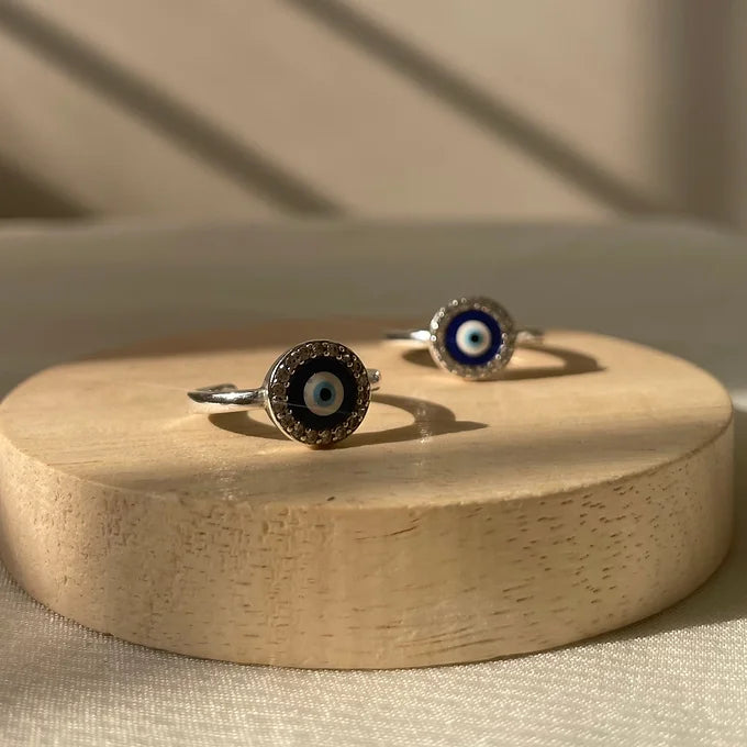 Evil eye ring