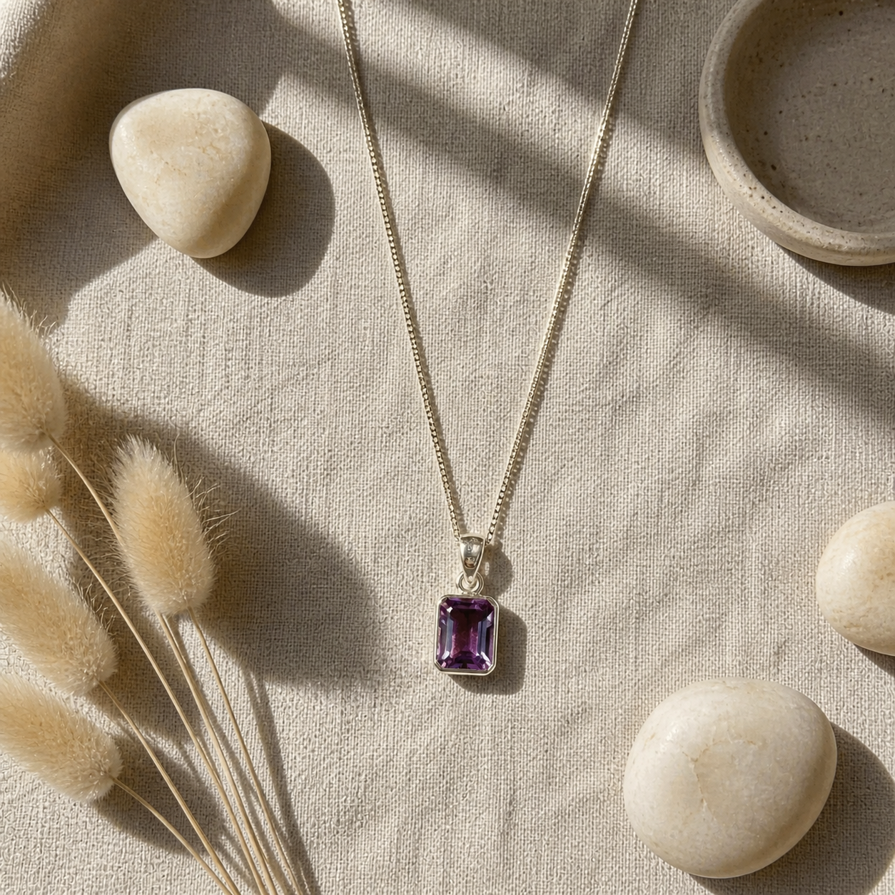 Amethyst necklace