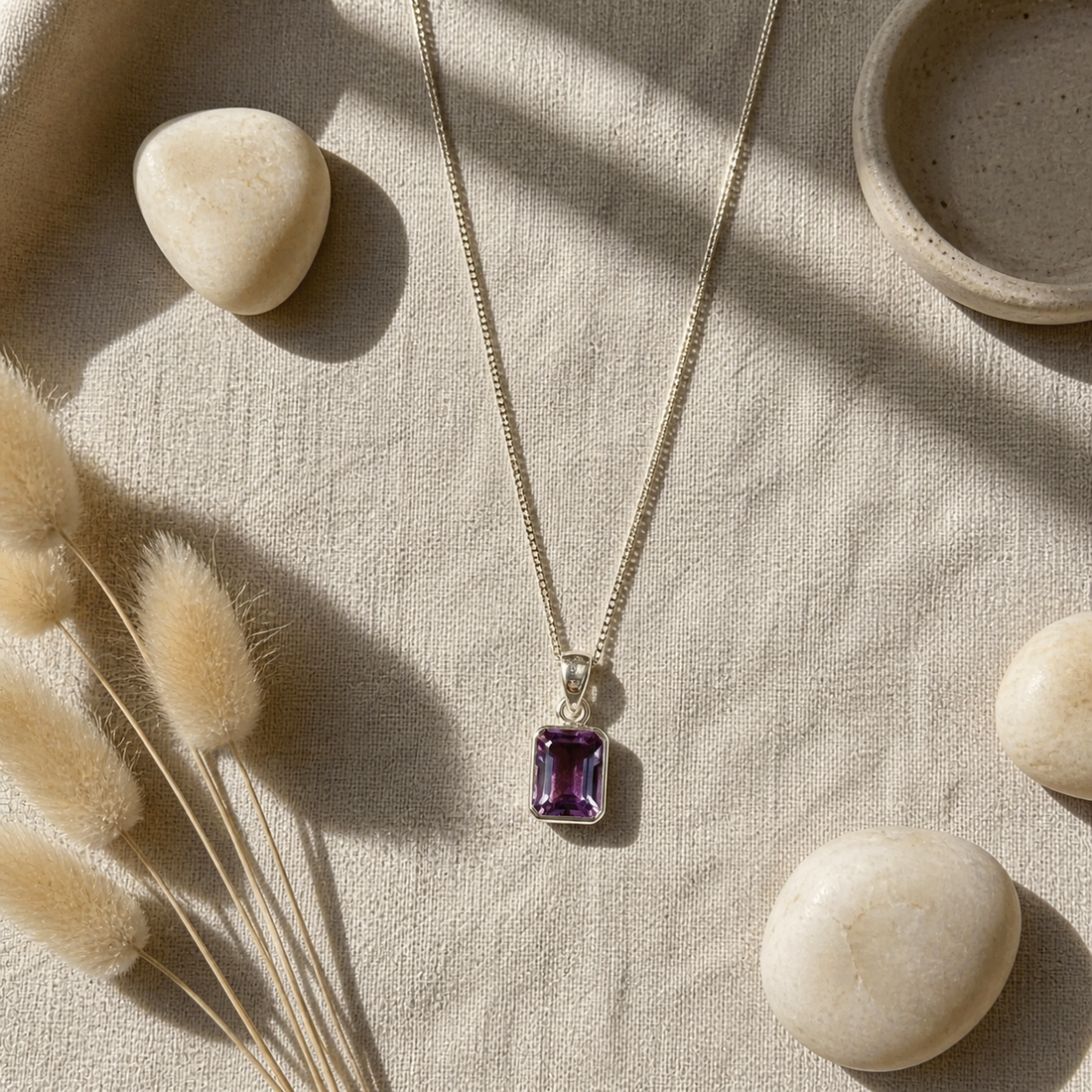 Amethyst necklace