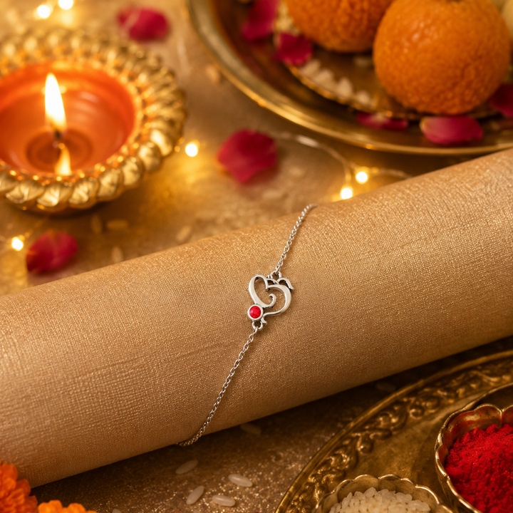 Ganesha rakhi bracelet