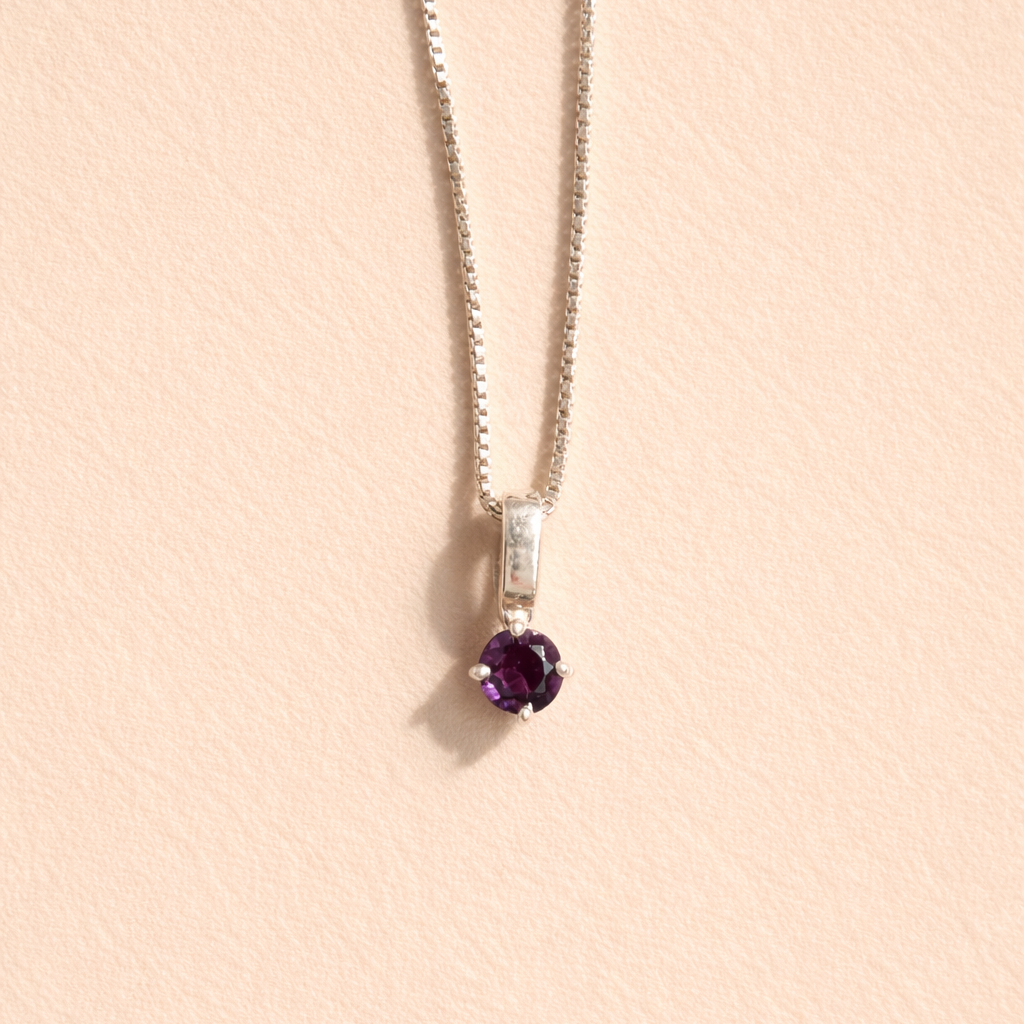Birthstone necklace