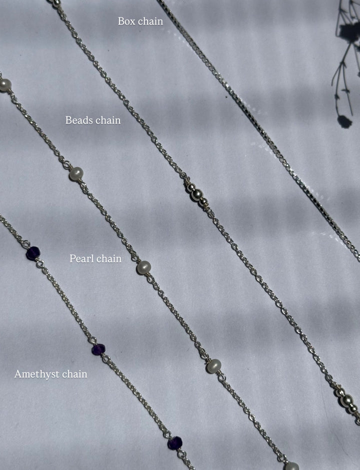 Silver chains