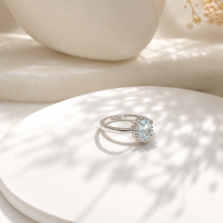 Blue Topaz Juliette Ring