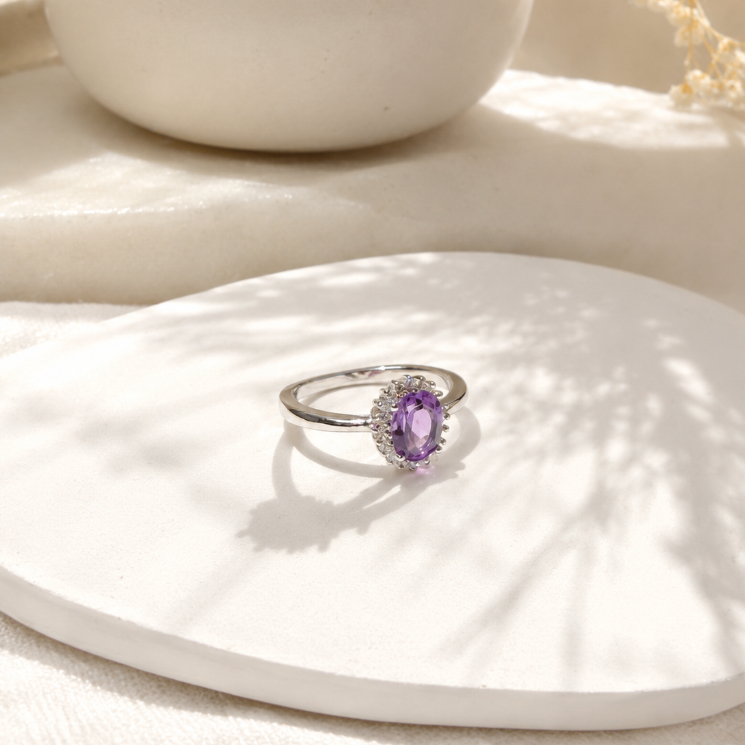 Amethyst Juliette ring