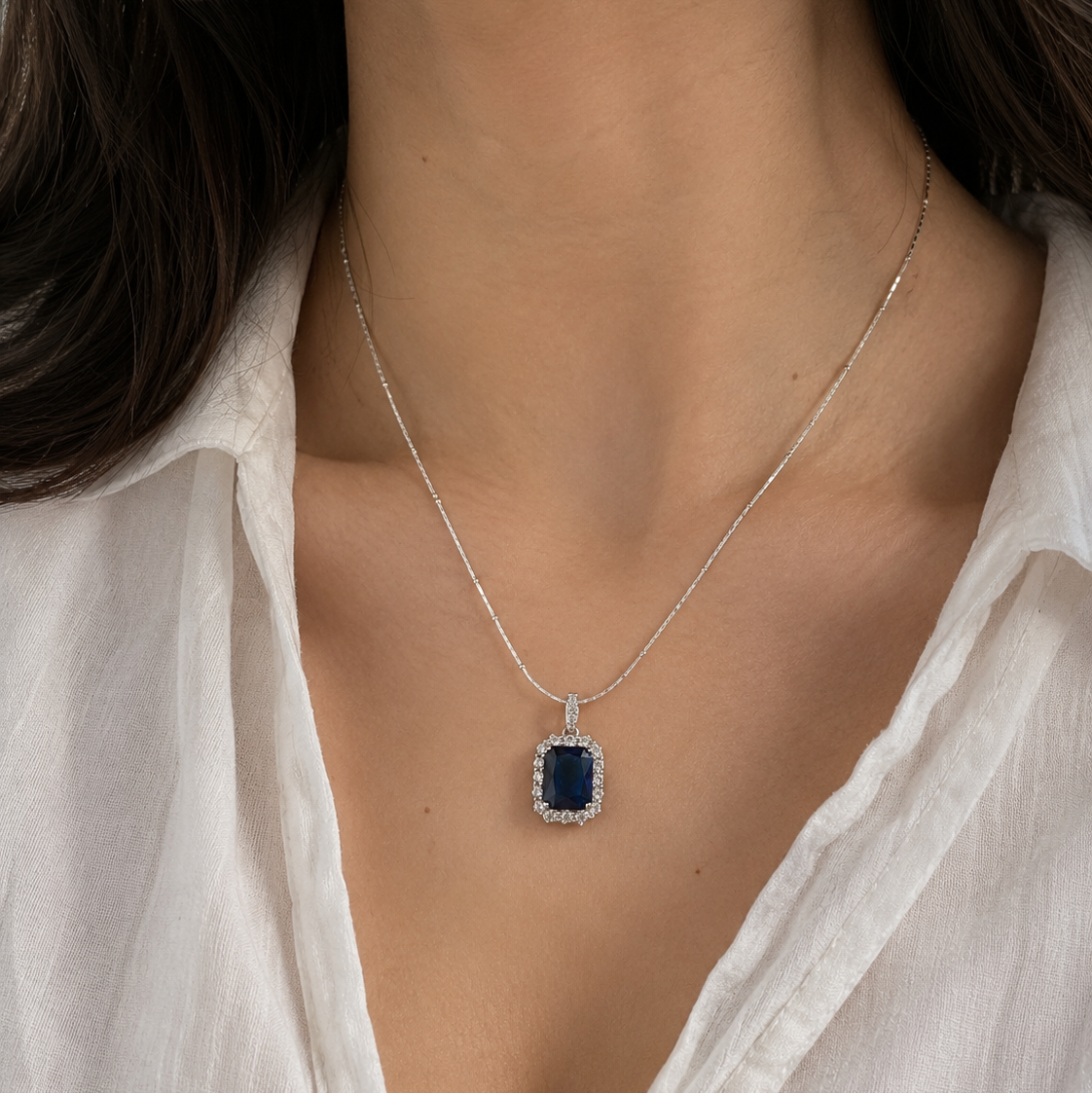 Juliette blue locket