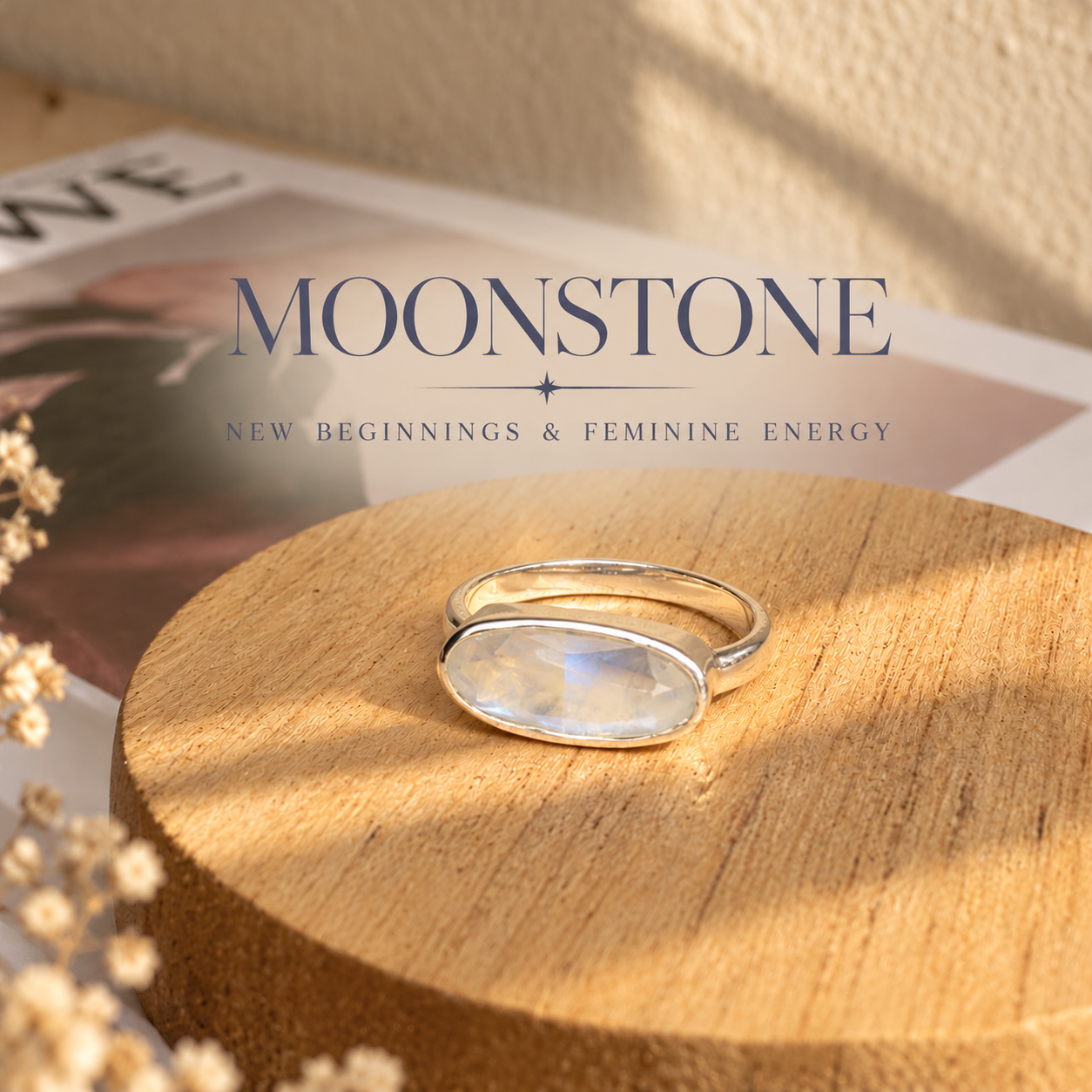 Gemstone diva ring