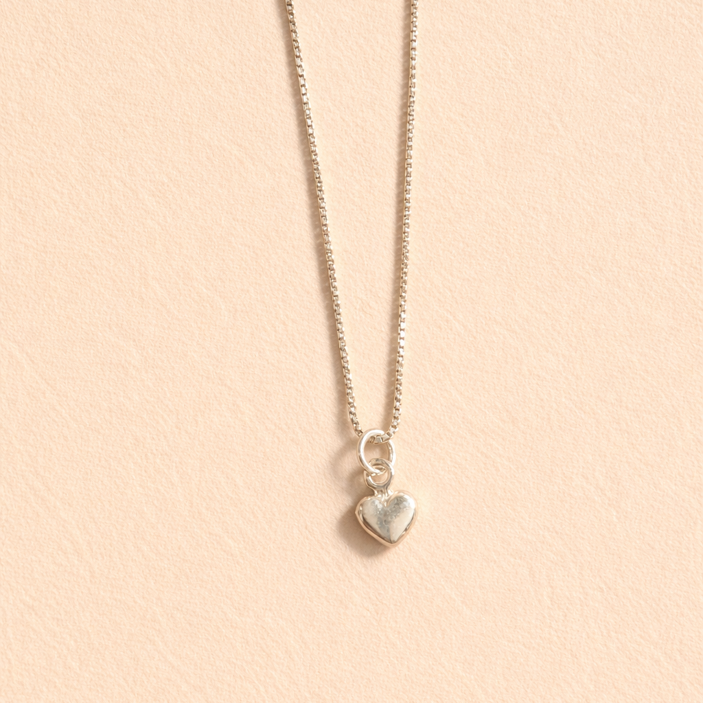 Dainty heart locket