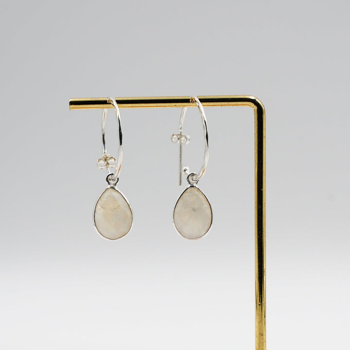 Gemstone hoops