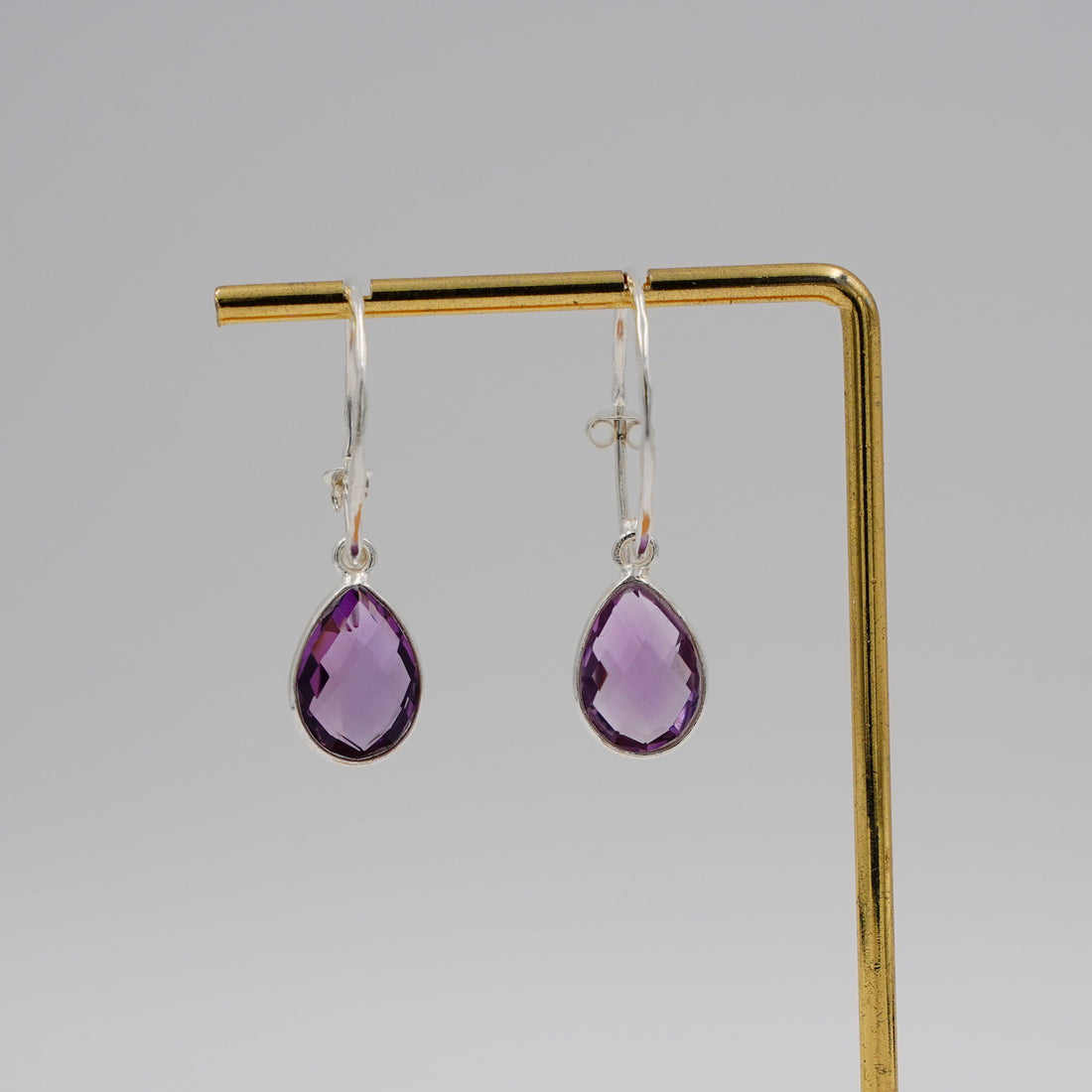 Gemstone hoops