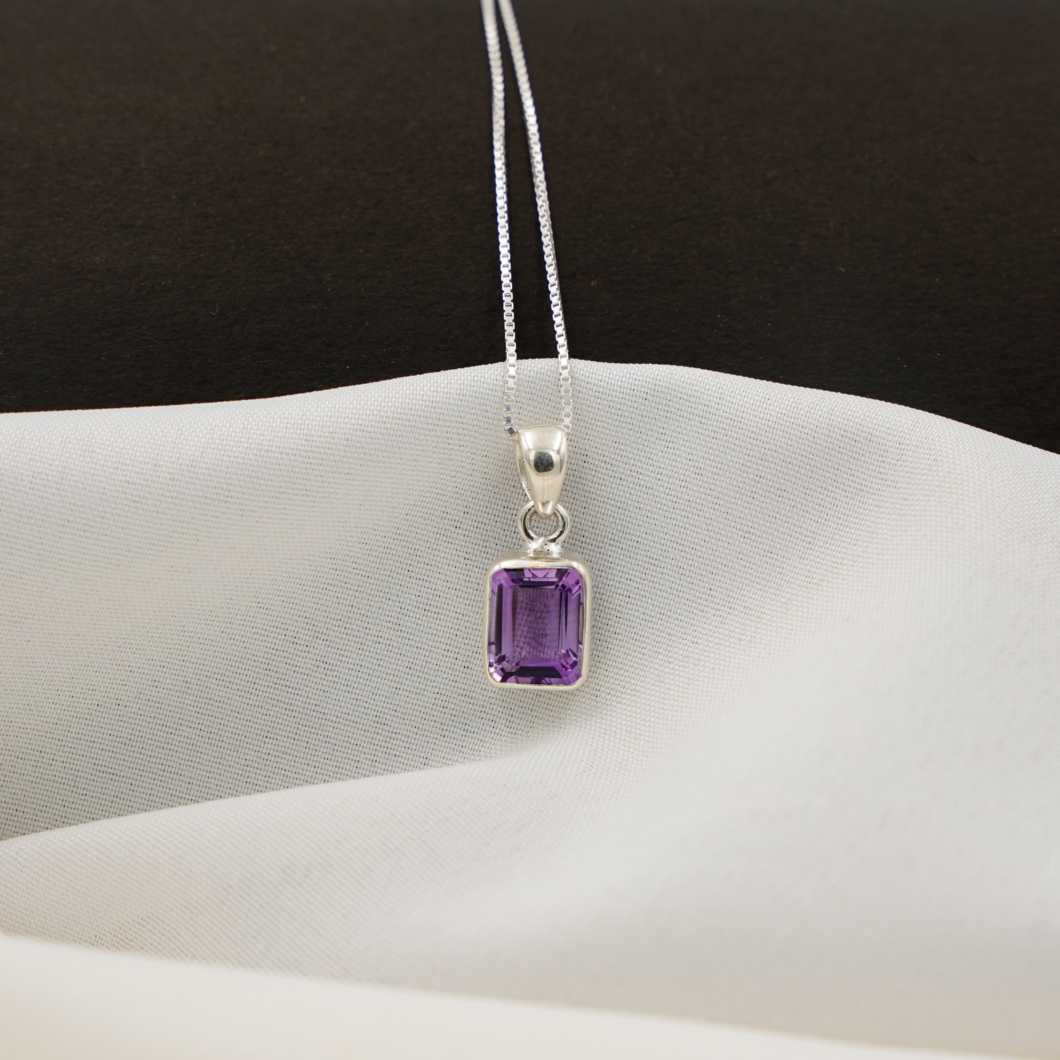 Amethyst necklace
