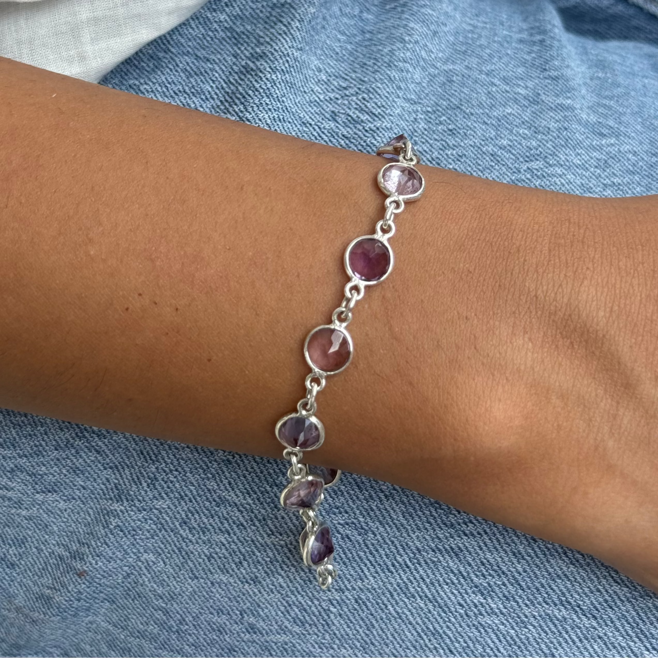 Amethyst bracelet