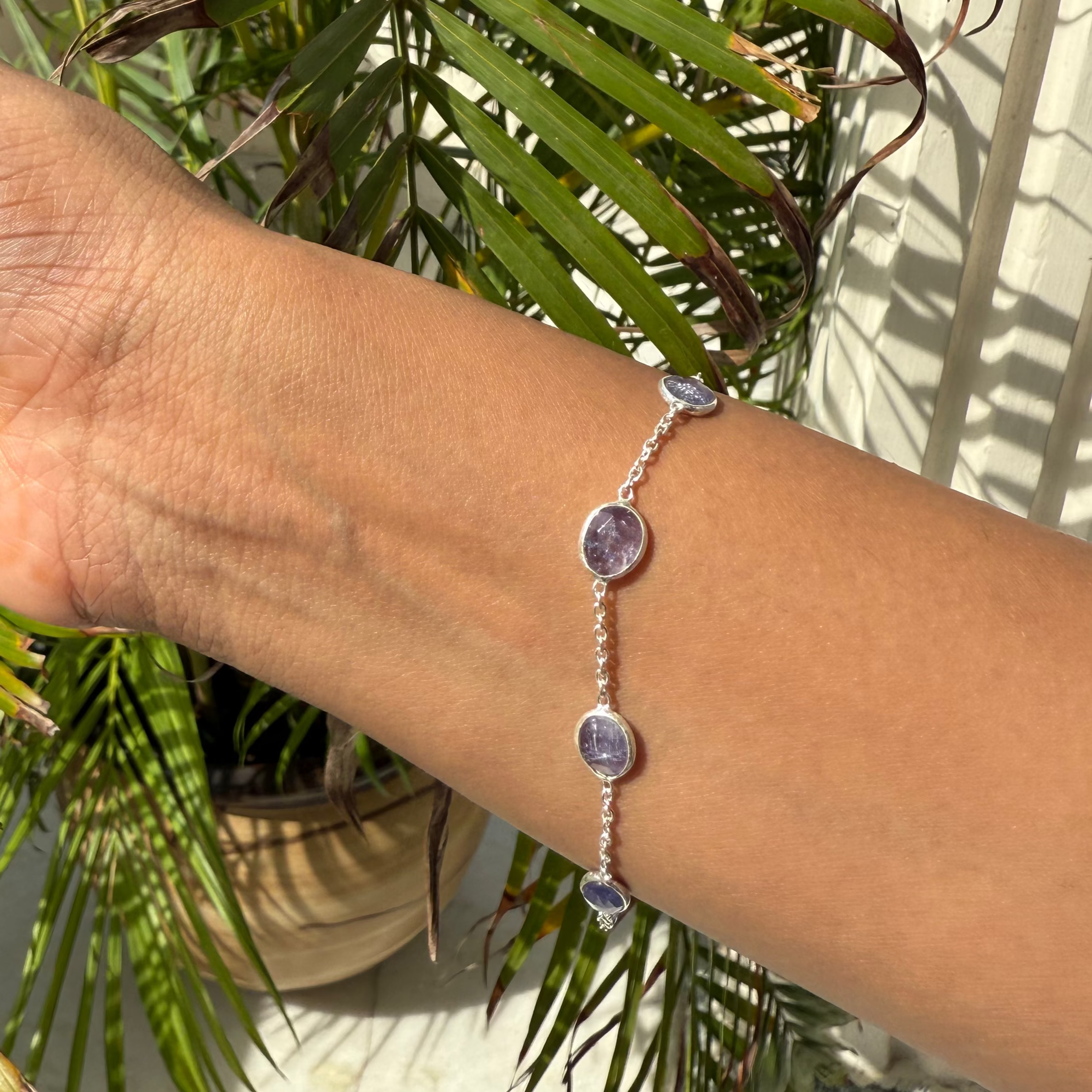 Tanzanite bracelet
