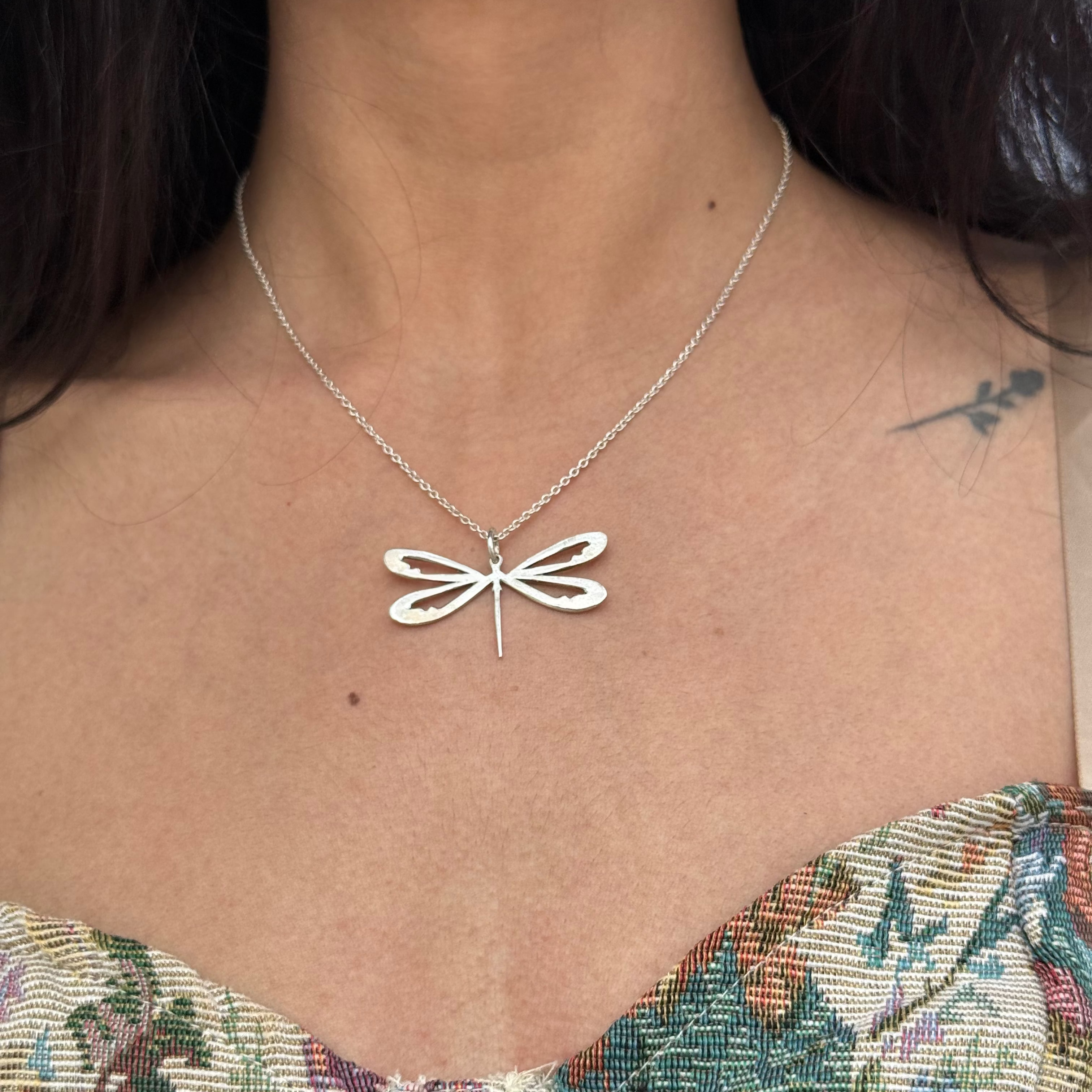 Dragonfly locket