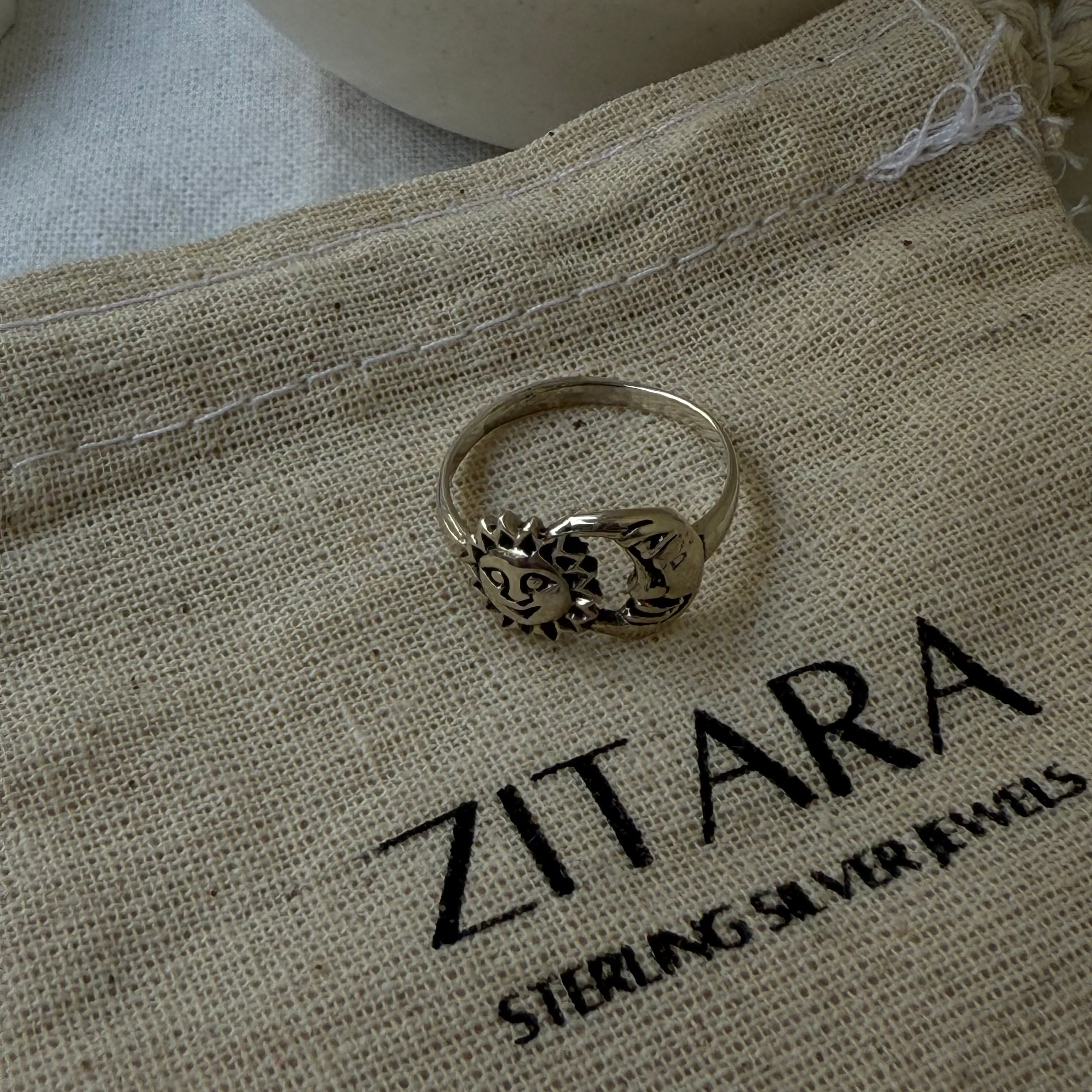 sun moon ring