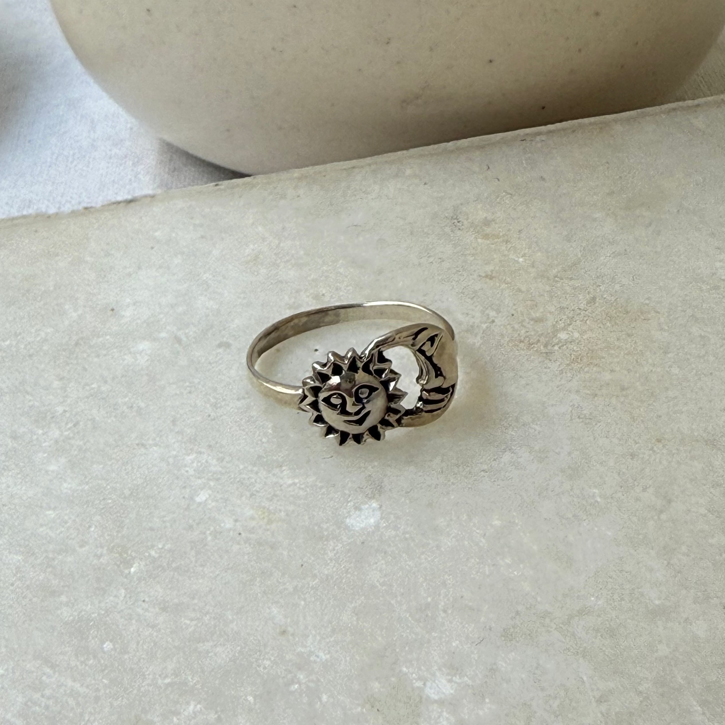 sun moon ring