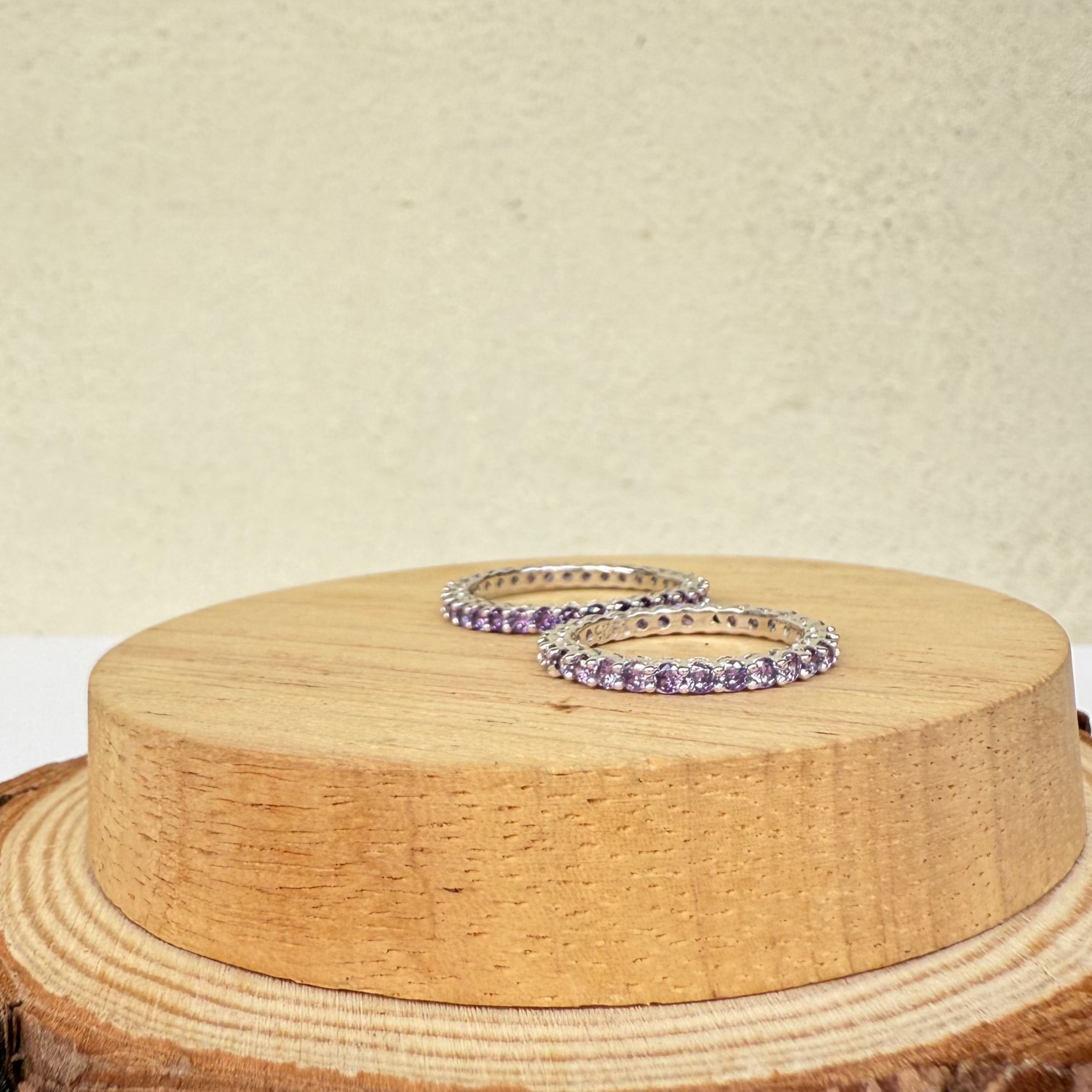 Purple eternity band