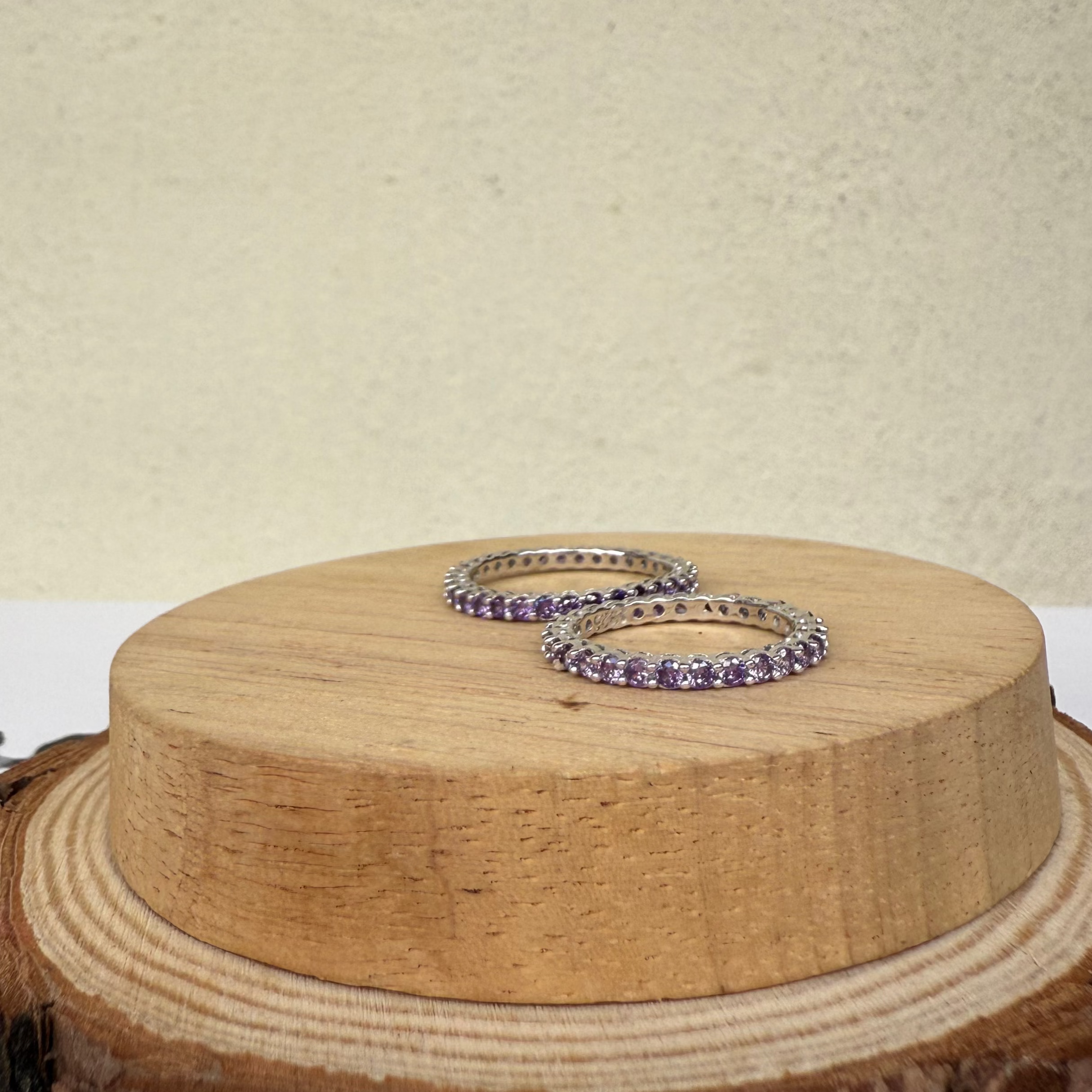 Purple eternity band