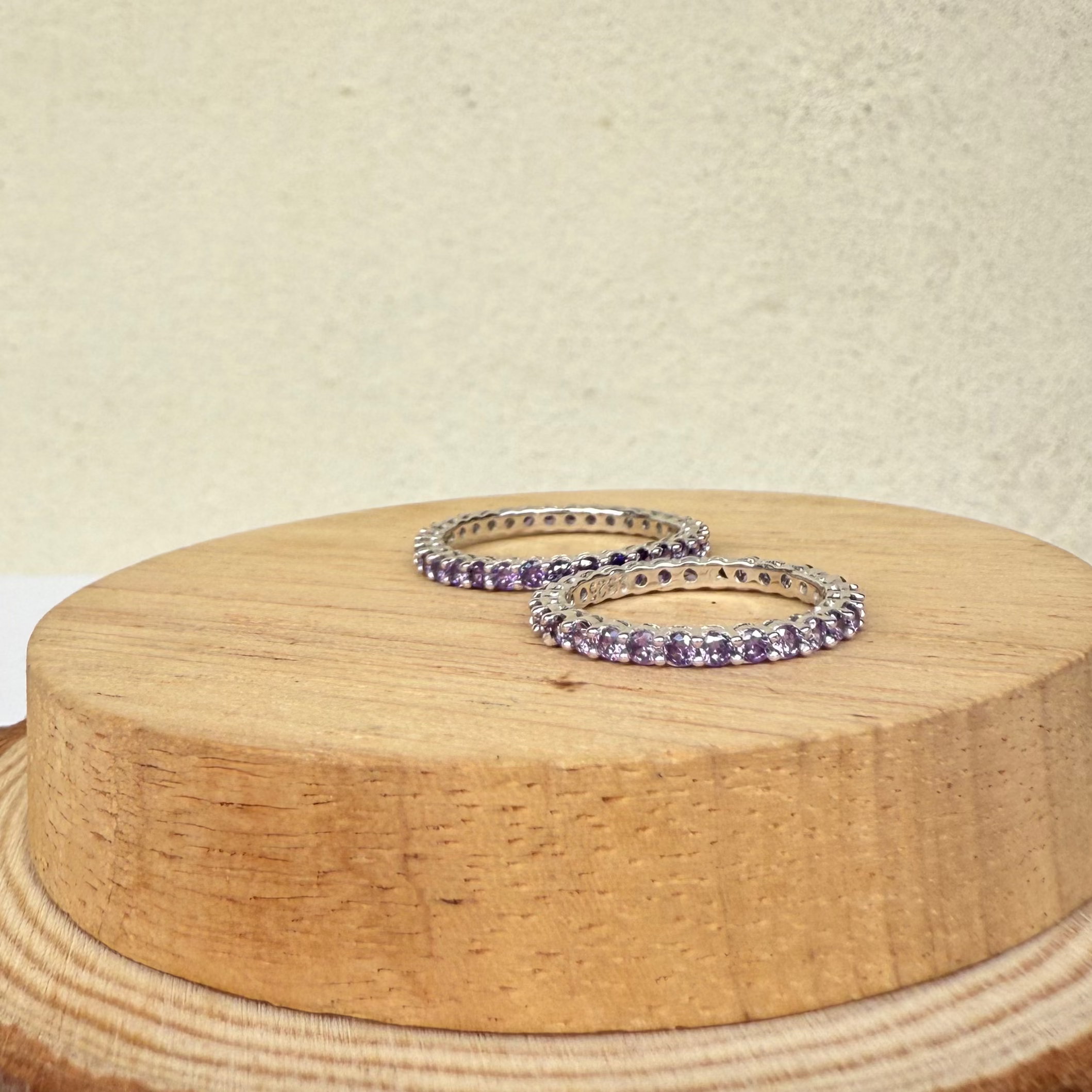 Purple eternity band