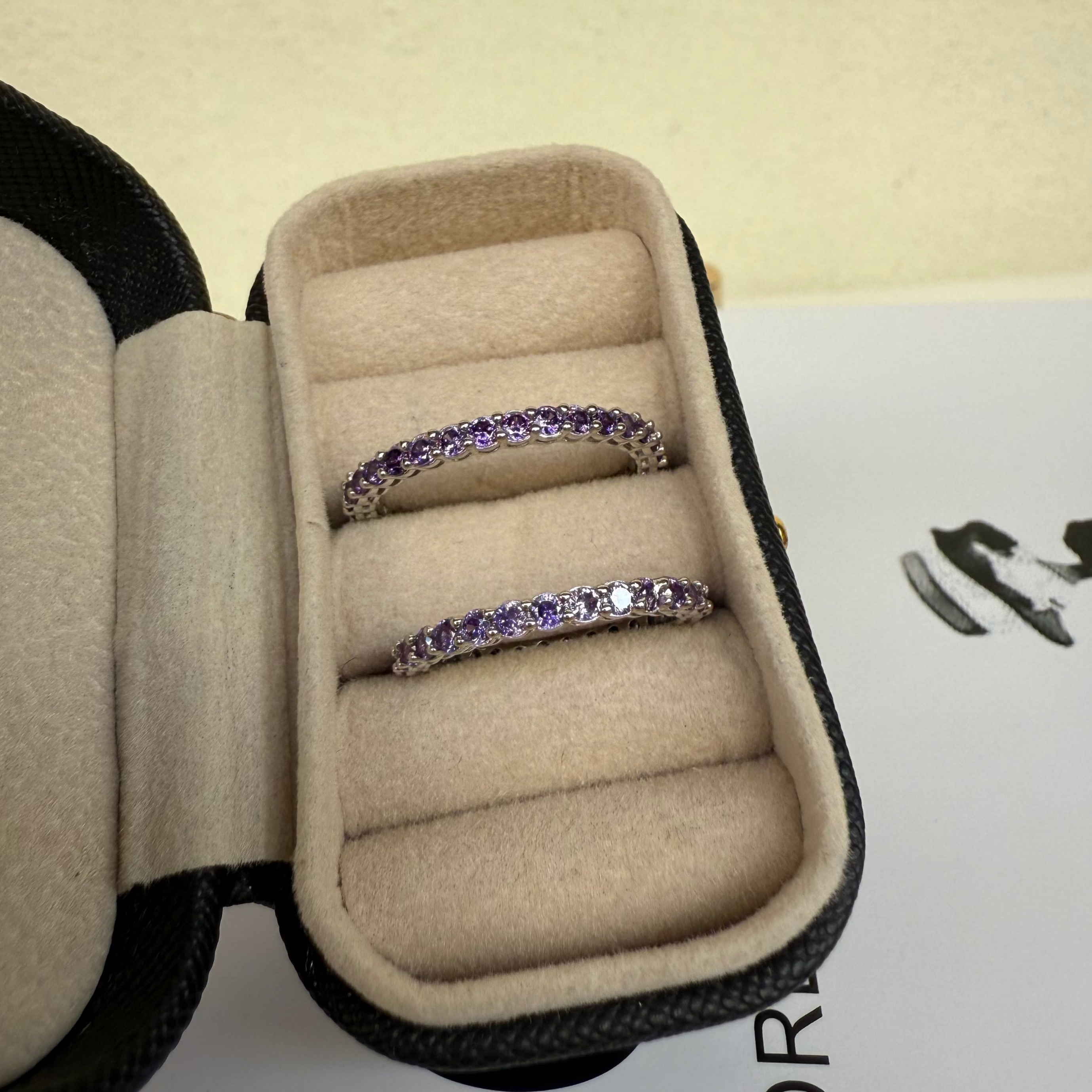 Purple eternity band