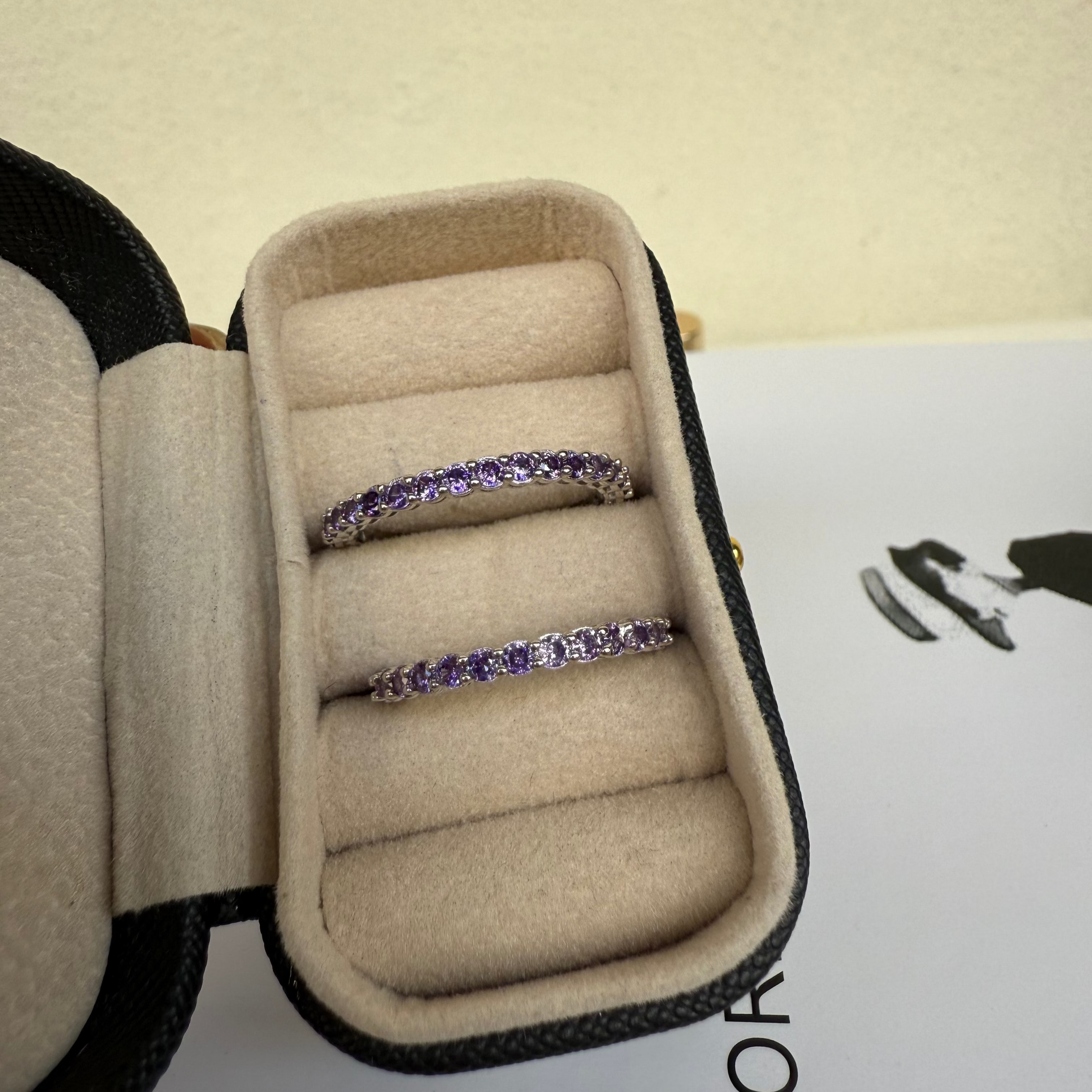 Purple eternity band