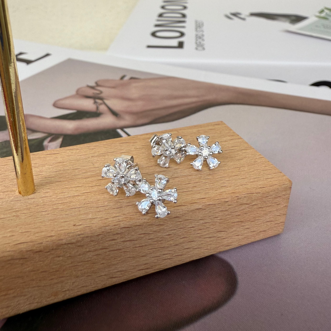 Starry earrings