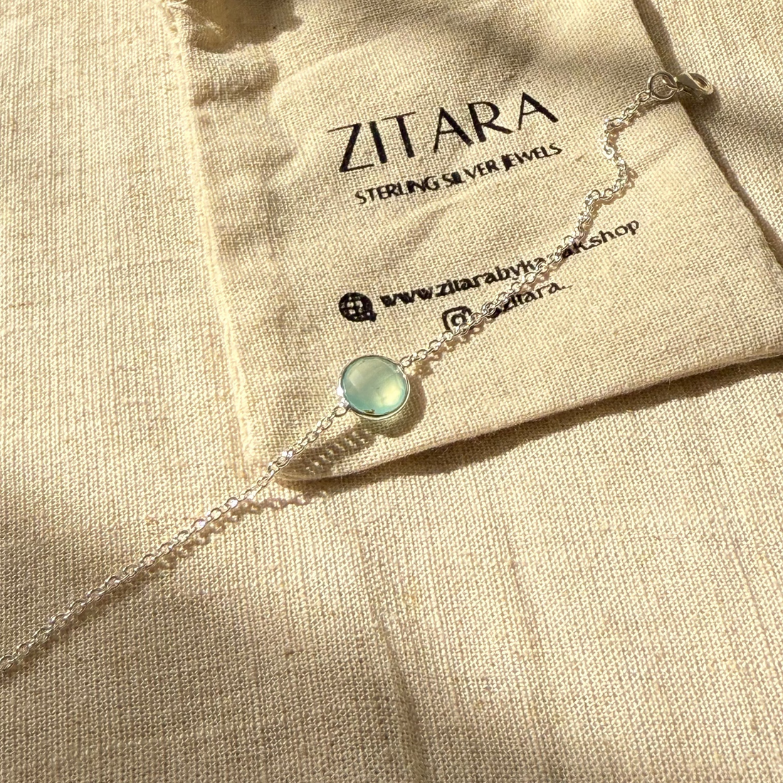 Aqua calcy bracelet
