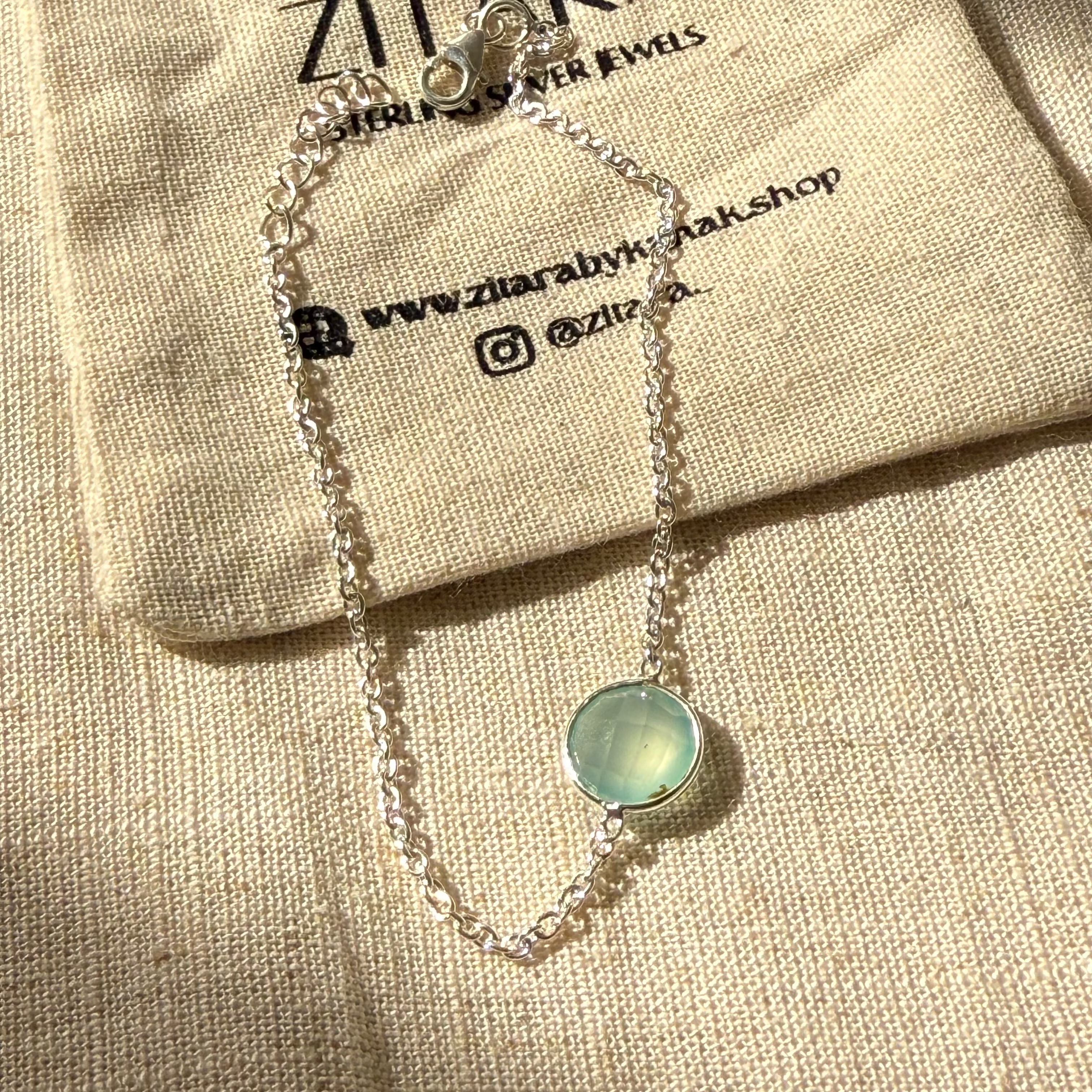 Aqua calcy bracelet
