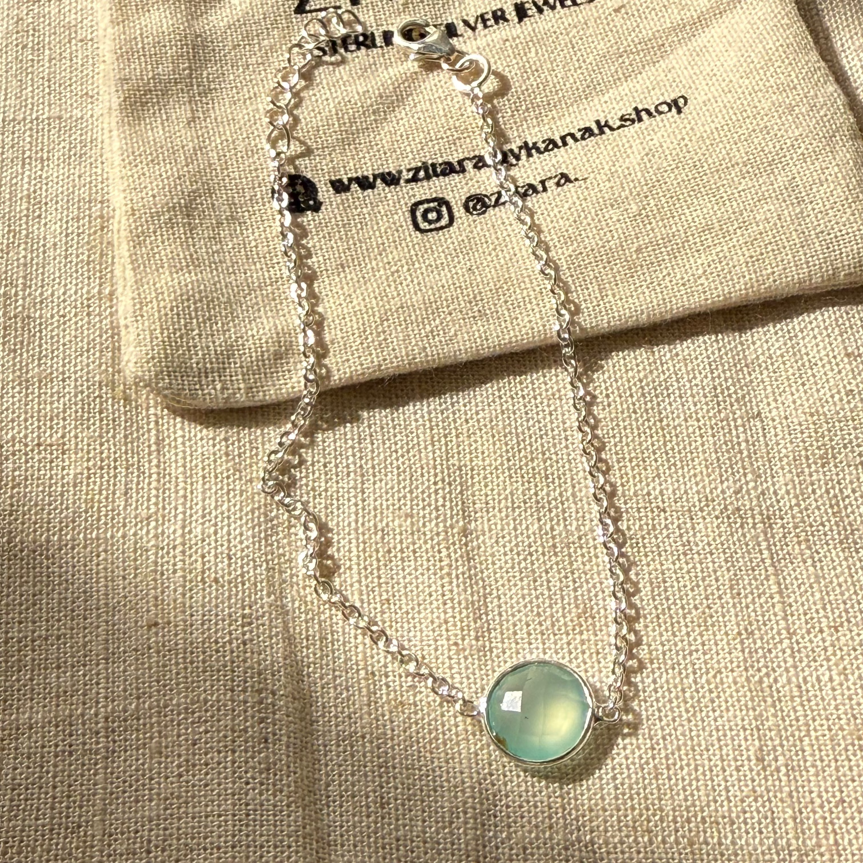 Aqua calcy bracelet