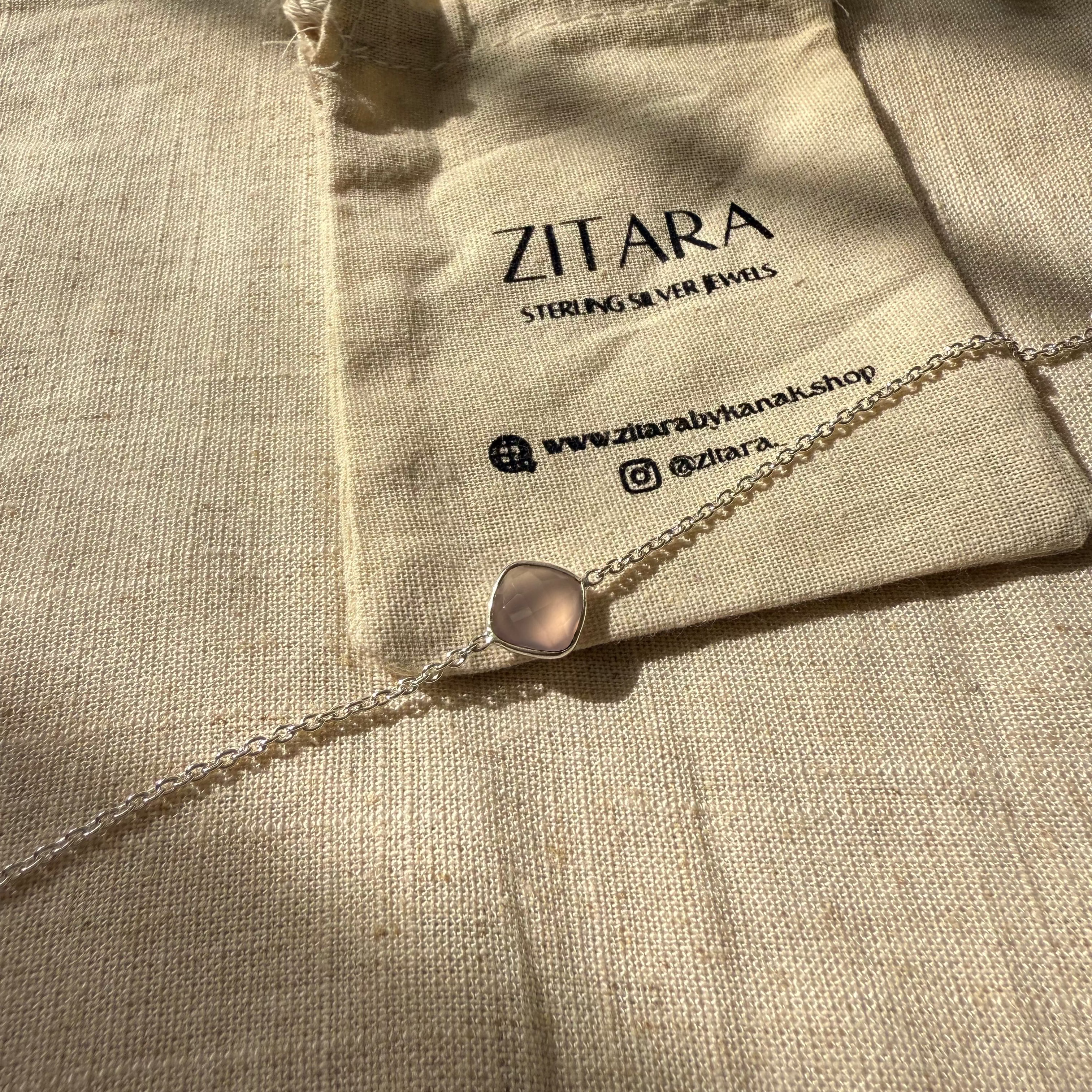 Rose quartz bracelet