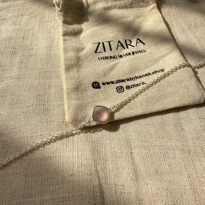 Rose quartz bracelet