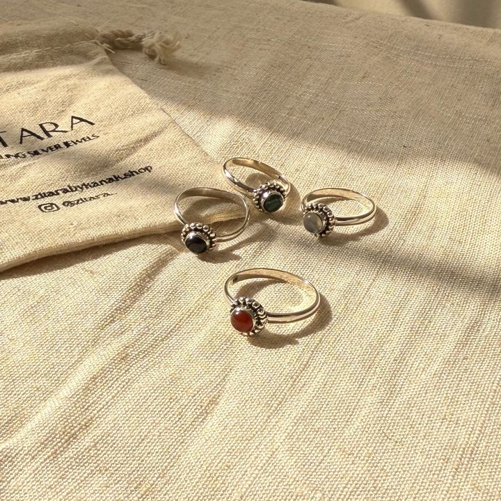 Boho Gem ring