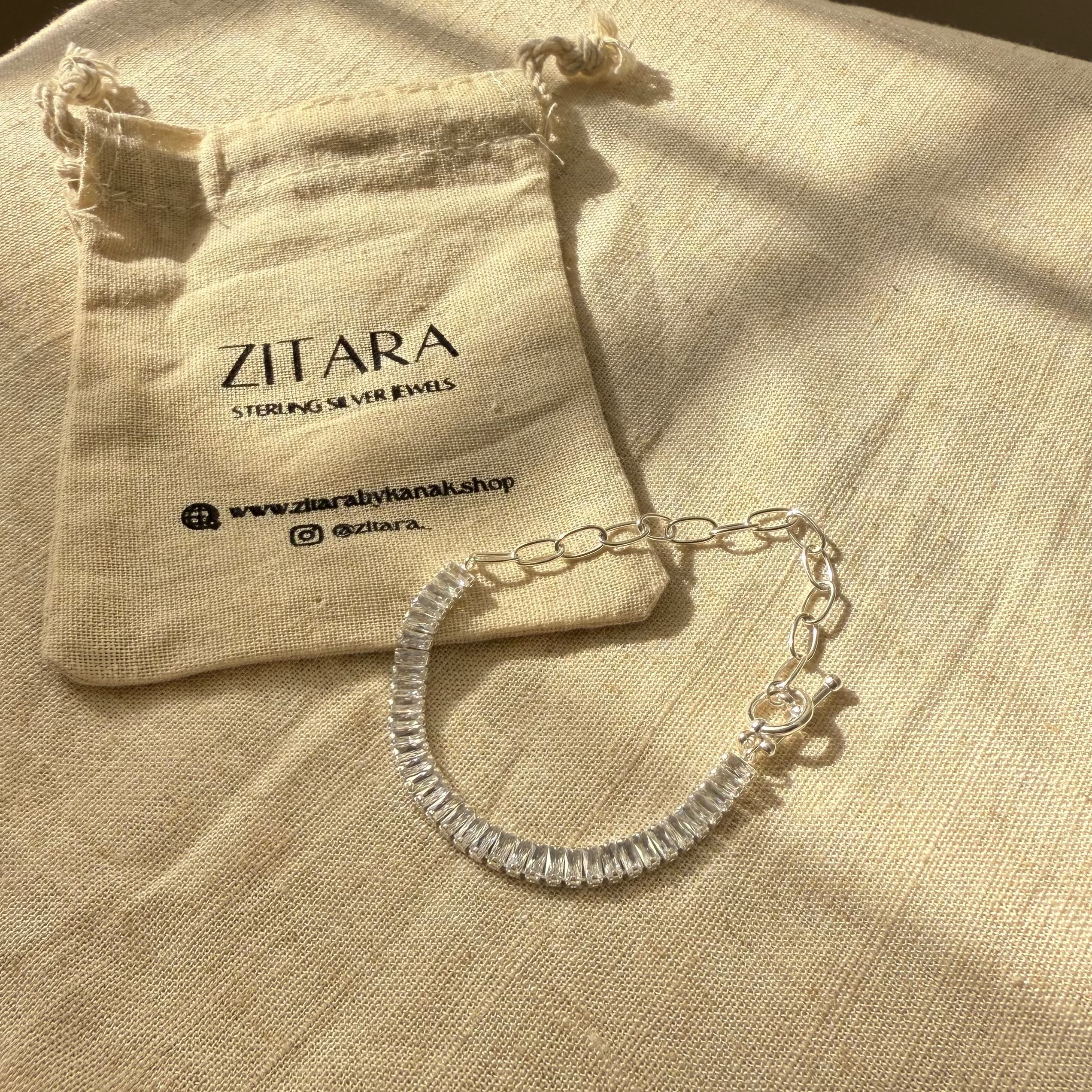 Sofie zircon bracelet