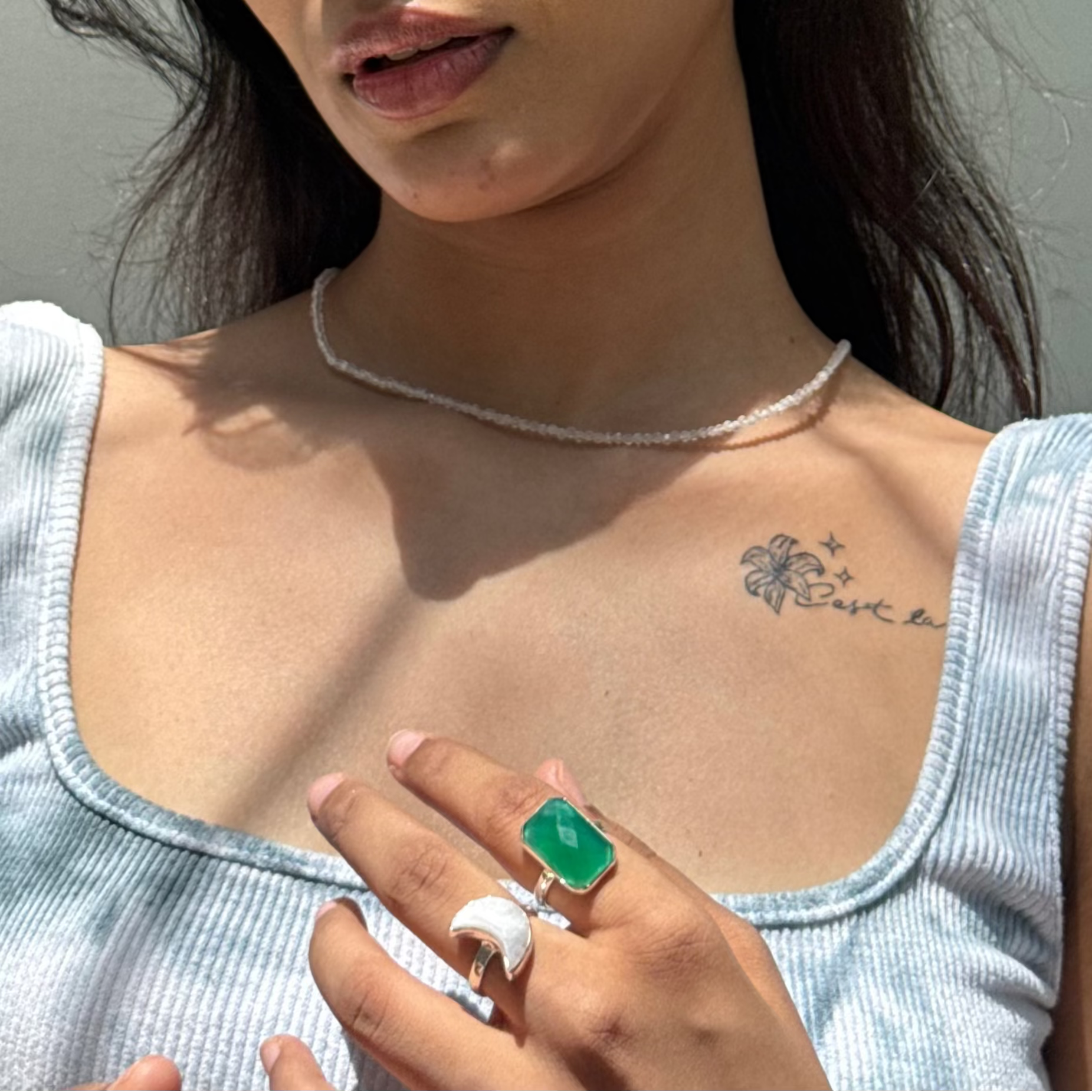 Crystal choker