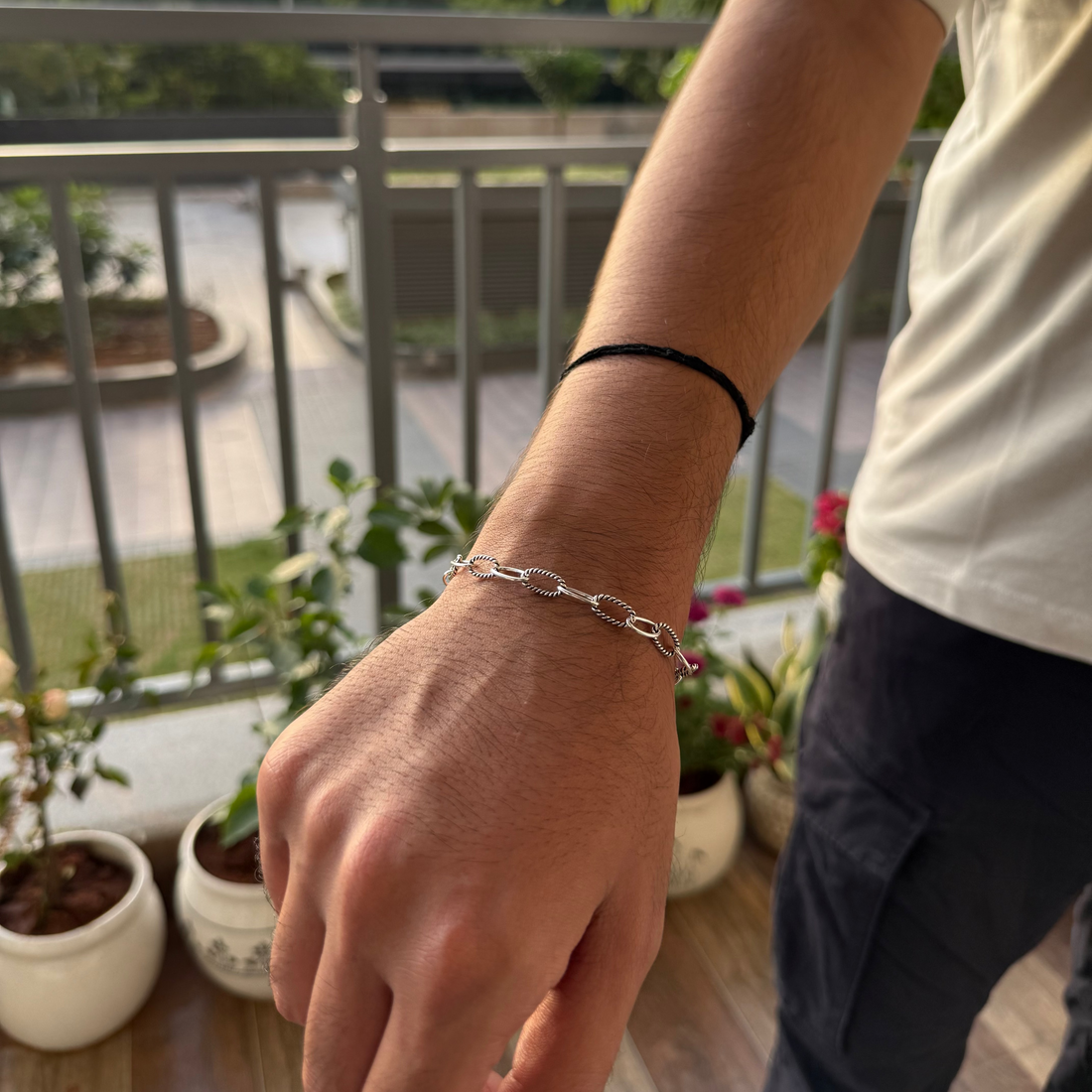 Silver Link Bracelet