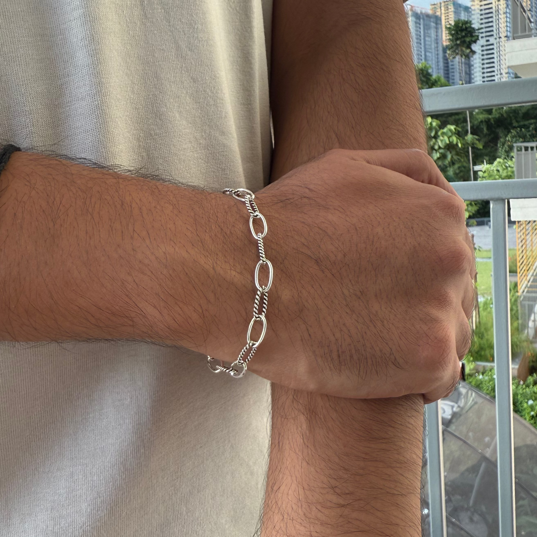 Silver Link Bracelet