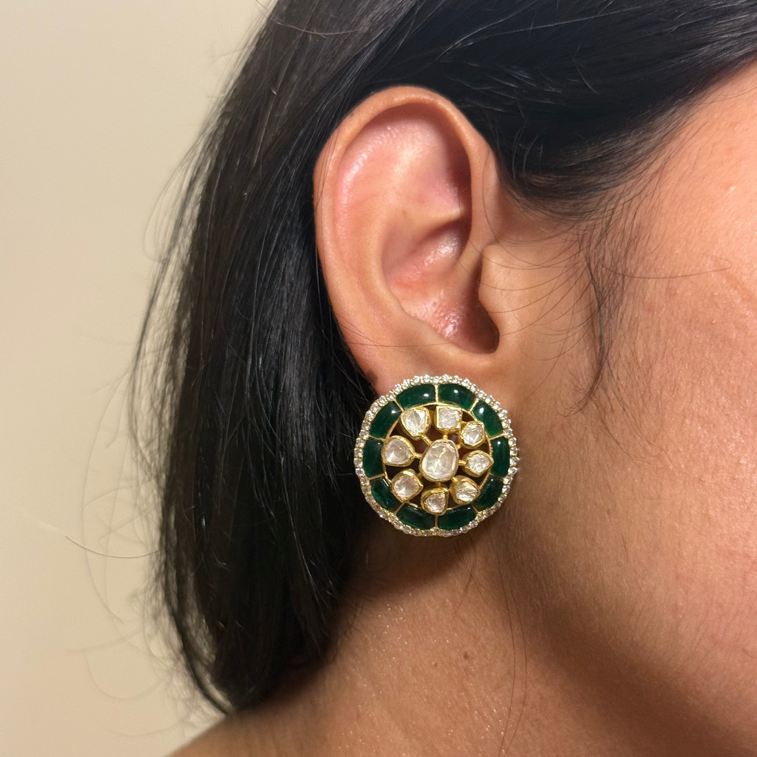 Meher polki earrings