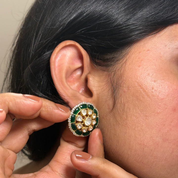 Meher polki earrings