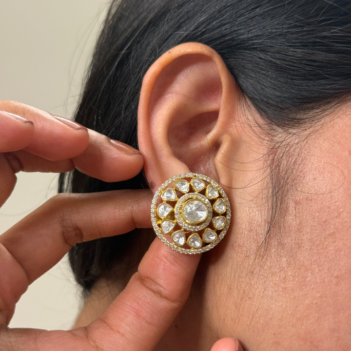 Aarohi polki earrings