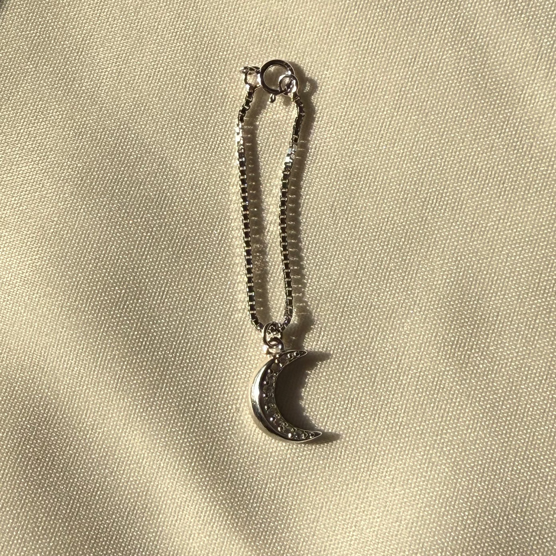 Moon watch charm