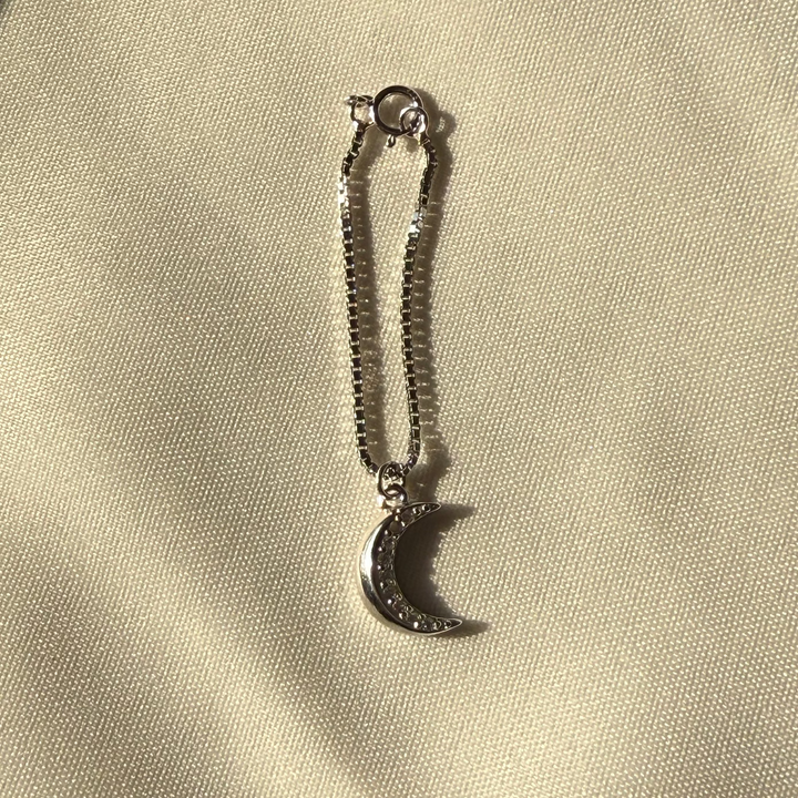 Moon watch charm